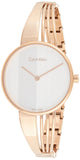 Calvin Klein Drift White Dial Rose Gold Steel Strap Watch for Women - K6S2N616 Buy Now By Calvin Klein