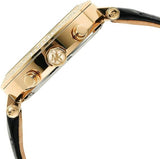 Michael Kors Parker Chronograph Black Dial Black Leather Strap Watch For Women - MK6984 Buy Now By Michael Kors