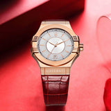 Maserati Potenza Silver Dial Red Leather Strap Watch For Women - R8851108501 Buy Now By Maserati