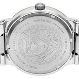 Versace Greca Quartz White Dial Two Tone Steel Strap Watch For Women - VEVH01020 Buy Now By Versace