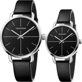 Calvin Klein Evan Black Dial Black Leather Strap Watch for Men - K7B211CZ Buy Now By Calvin Klein