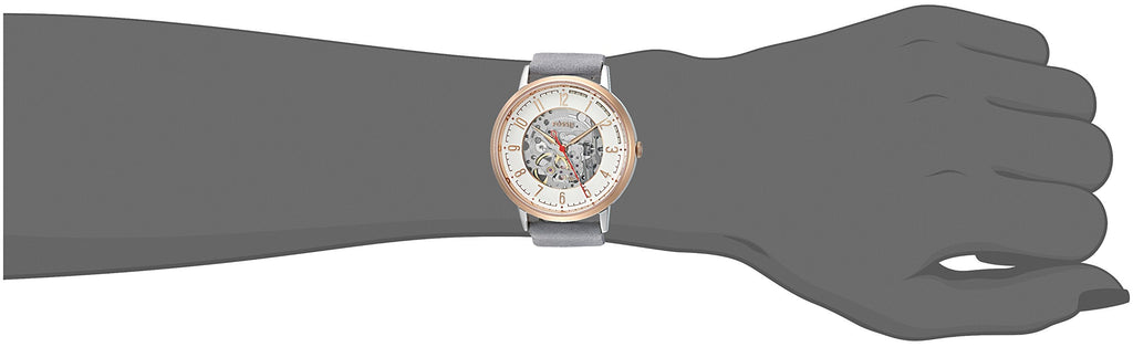 Fossil Vintage Muse Automatic Skeleton White Dial Grey Leather Strap Watch for Women - ME3131 Buy Now By Fossil