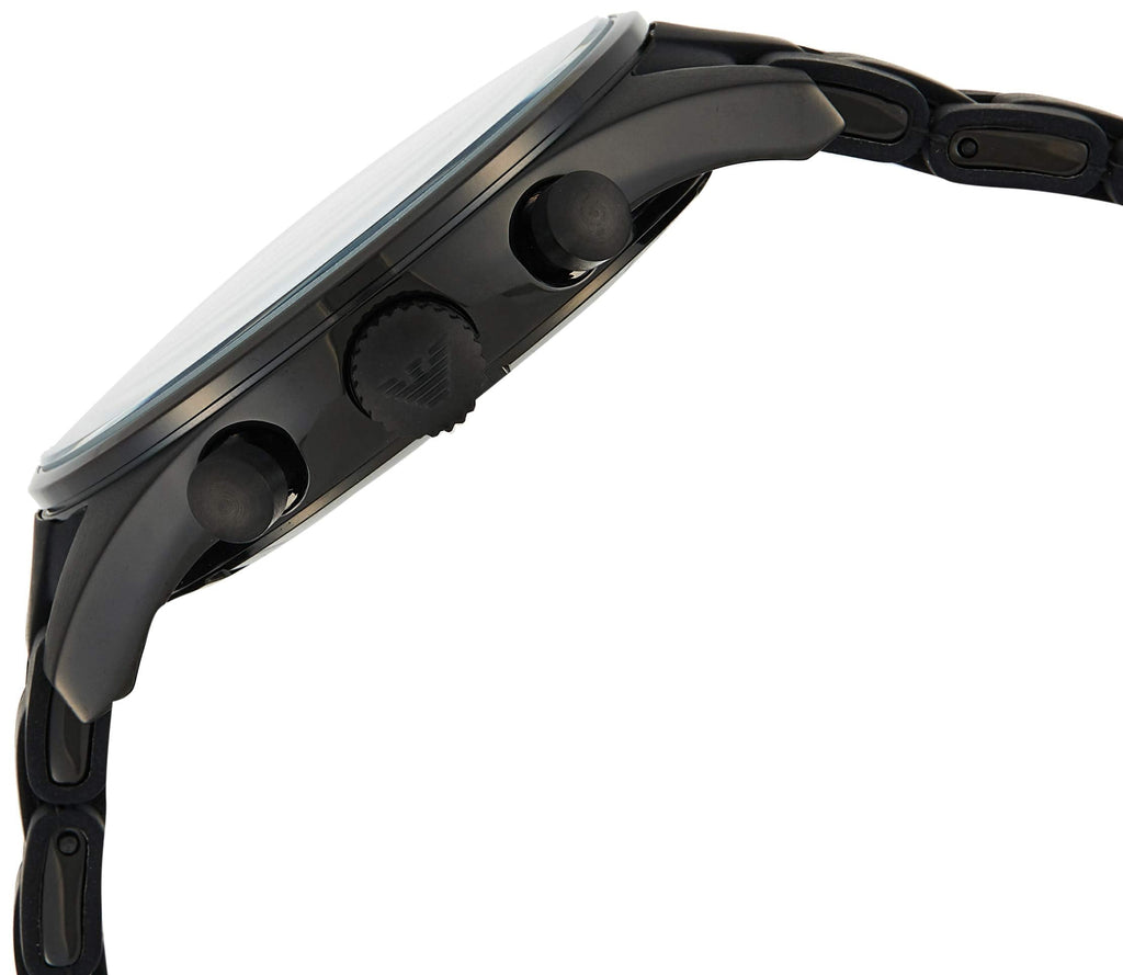 Emporio Armani Sportivo Chronograph Black Dial Black Stainless Steel Watch For Men - AR5889 Buy Now By Emporio Armani