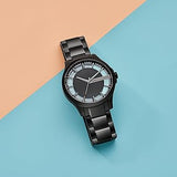 Armani Exchange Hampton Chronograph Black Dial Black Steel Strap Watch For Men - AX2189 Buy Now By Armani Exchange