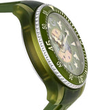 Gucci Dive Automatic Green Dial Green Rubber Strap Unisex Watch - YA136345 Buy Now By Gucci