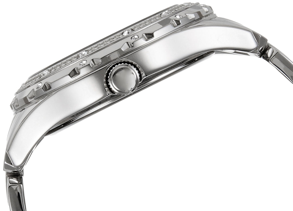 Guess Siren White Dial Silver Steel Strap Watch for Women - W0442L1 Buy Now By Guess