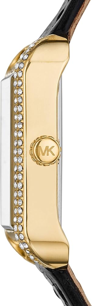 Michael Kors Lake Quartz White Dial Black Leather Strap Watch For Women - MK2762 Buy Now By Michael Kors