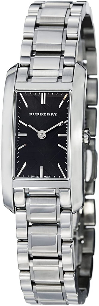 Burberry Heritage Black Dial Silver Stainless Steel Strap Watch for Women - BU9501 Buy Now By Burberry