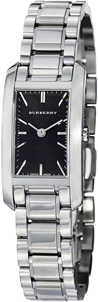 Burberry Heritage Black Dial Silver Steel Strap Watch For Women - BU9601 Buy Now By Burberry