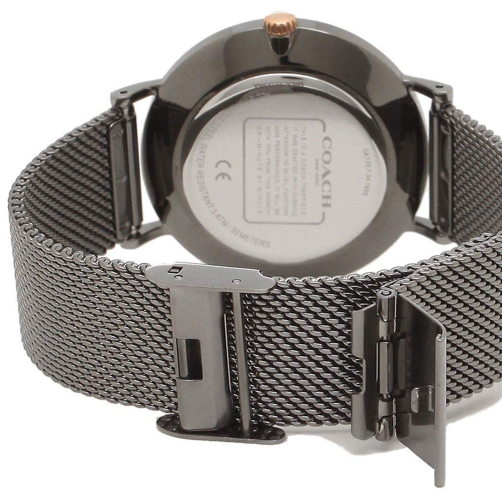 Coach Perry Grey Dial Grey Mesh Bracelet Watch for Women - 14503127 Buy Now By Coach