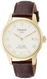 Tissot Le Locle Automatic Gold Dial Brown Leather Strap Watch For Men - T41.5.413.73 Buy Now By Tissot