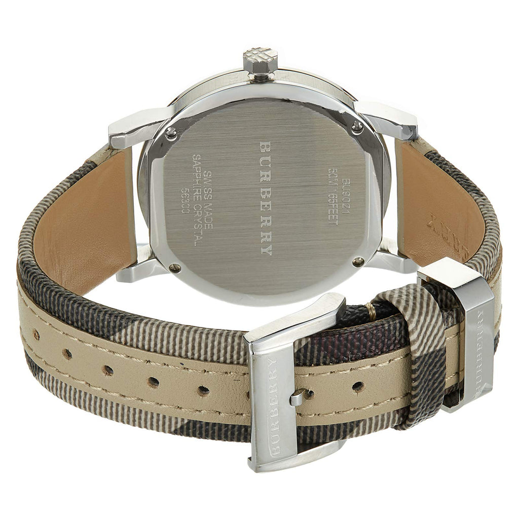 Burberry The City Beige Dial Tan Leather Strap Watch for Women - BU9021 Buy Now By Burberry
