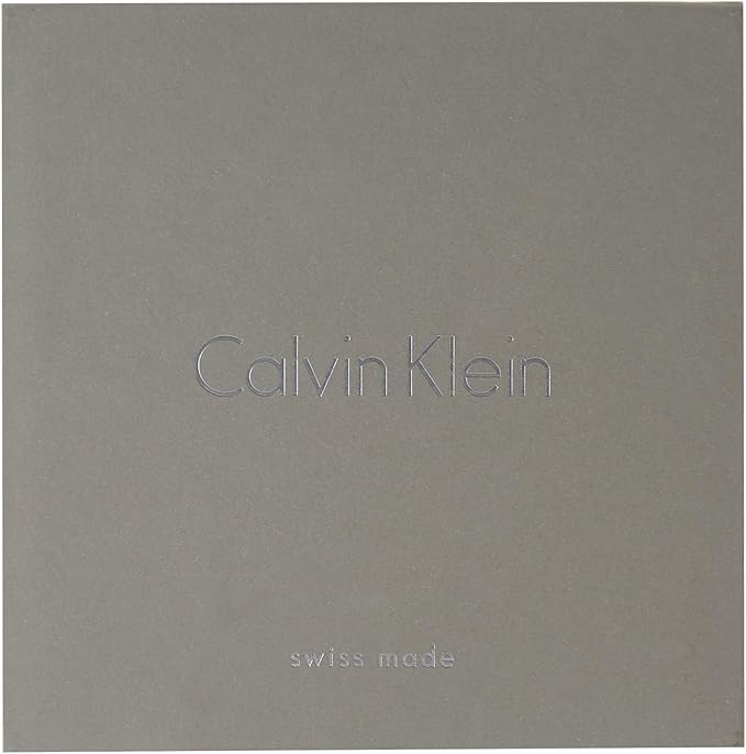 Calvin Klein Post Minimal Rose Gold Dial Black Leather Strap Watch For Men - K7622201 Buy Now By Calvin Klein