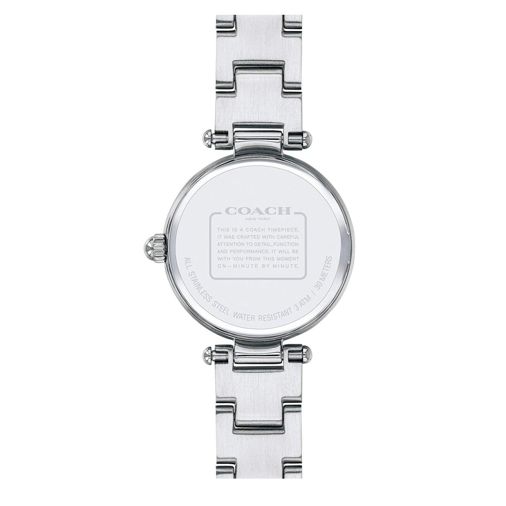 Coach Park Mother of Pearl Blue Dial Silver Steel Strap Watch for Women - 14503224 Buy Now By Coach