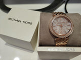 Michael Kors Darci Rose Gold Dial Rose Gold Steel Strap Watch for Women - MK3439 Buy Now By Michael Kors
