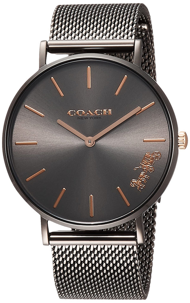 Coach Perry Grey Dial Grey Mesh Bracelet Watch for Women - 14503127 Buy Now By Coach