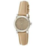 Burberry The City Beige Dial Beige Leather Strap Watch for Women - BU9207 Buy Now By Burberry