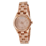 Marc Jacobs Baby Dave Rose Gold Dial Rose Gold Steel Strap Watch for Women - MBM3235 Buy Now By Marc Jacobs