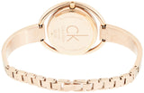 Calvin Klein Impetuos Silver Dial Rose Gold Steel Strap Watch for Women - K4F2N616 Buy Now By Calvin Klein