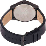 Tommy Hilfiger Monogram Pop Quartz Black Dial Black Leather Strap Watch For Men - 1791773 Buy Now By Tommy Hilfiger