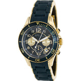 Marc Jacobs Rock Chronograph Green Dial Green Silicone Strap Watch for Women - MBM2597 Buy Now By Marc Jacobs