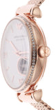 Emporio Armani Meccanico Automatic White Dial Rose Gold Mesh Strap Watch For Women - AR60063 Buy Now By Emporio Armani