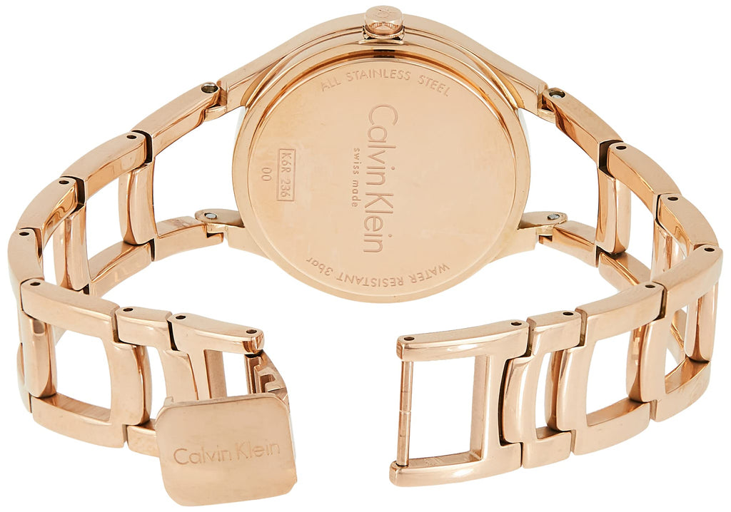Calvin Klein Class Brown Dial Rose Gold Steel Strap Watch for Women - K6R2362K Buy Now By Calvin Klein