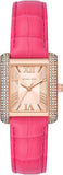 Michael Kors Emery Quartz Diamonds Rose Gold Dial Pink Leather Strap Watch For Women - MK2984 Buy Now By Michael Kors