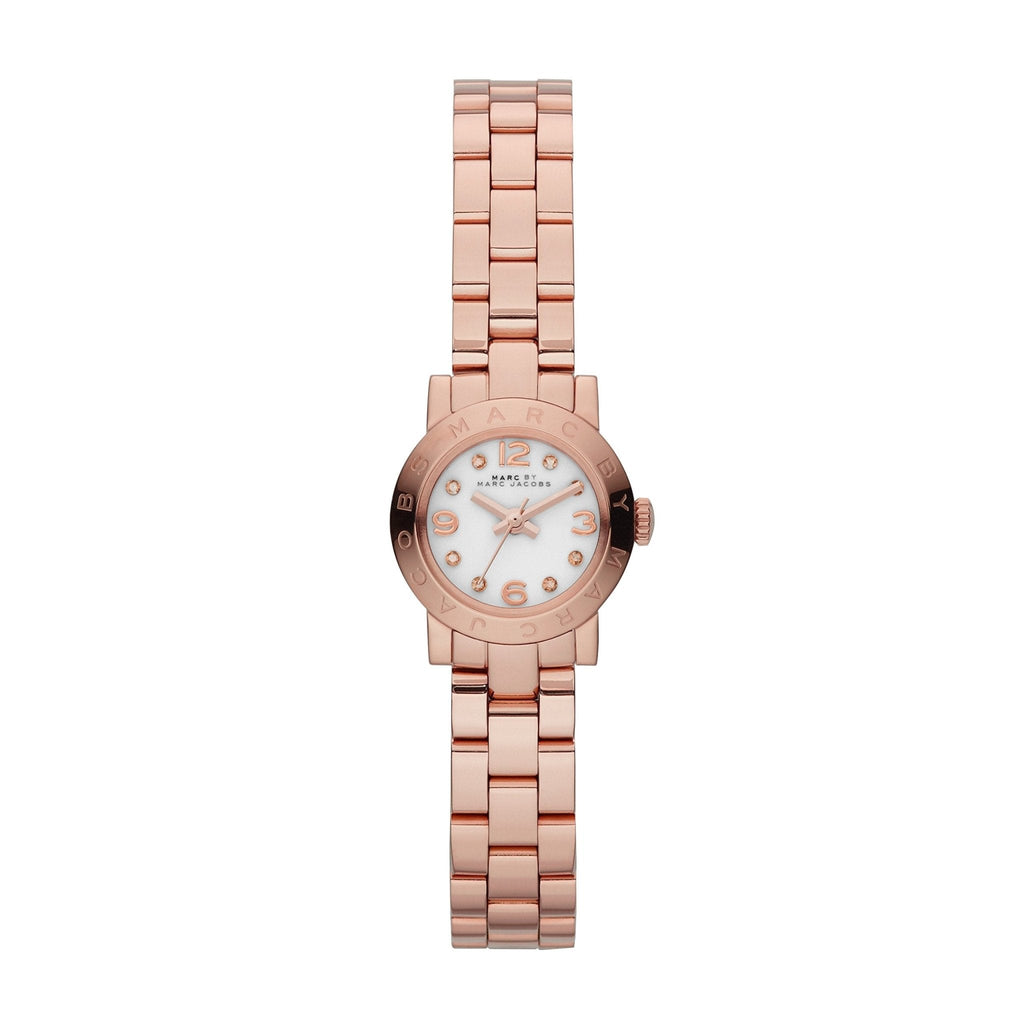 Marc Jacobs Amy White Dial Rose Gold Steel Strap Watch for Women - MBM3227 Buy Now By Marc Jacobs