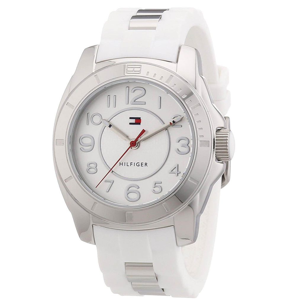 Tommy Hilfiger K2 White Dial White Rubber Strap Watch for Women - 1781306 Buy Now By Tommy Hilfiger
