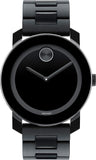 Movado Bold Black Dial Black Steel Strap Watch For Men - 3600047 Buy Now By Movado