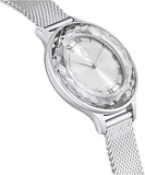 Swarovski Octea Nova Silver Dial Silver Mesh Strap Watch for Women - 5650039 Buy Now By Swarovski