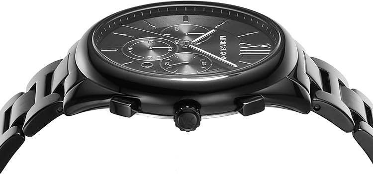 Michael Kors Langford Chronograph Black Dial Black Steel Strap Watch For Men - MK8993 Buy Now By Michael Kors