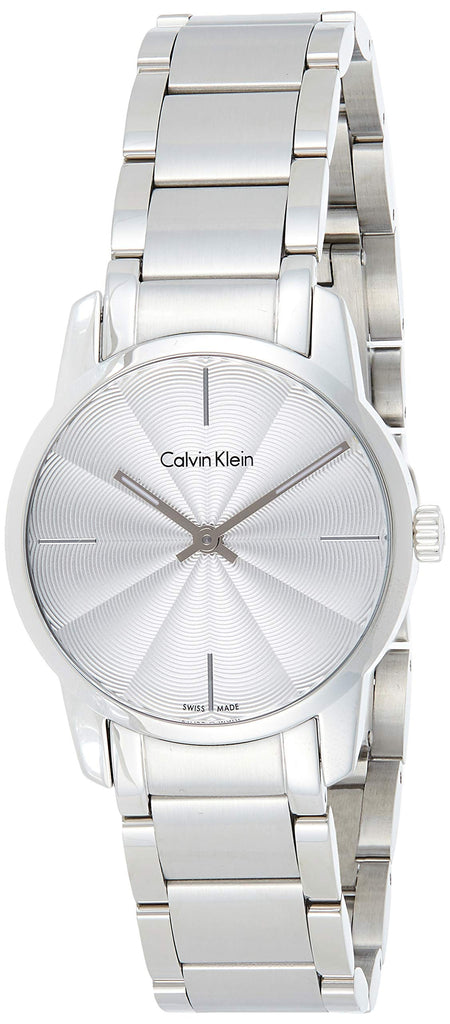 Calvin Klein City White Dial Silver Steel Strap Watch for Women - K2G23146 Buy Now By Calvin Klein