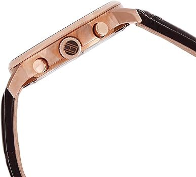 Tommy Hilfiger Aiden Quartz Blue Dial Brown Leather Strap Watch for Men - 1791308 Buy Now By Tommy Hilfiger