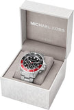 Michael Kors Everest Chronograph Black Dial Silver Steel Strap Watch For Men - MK8977 Buy Now By Michael Kors