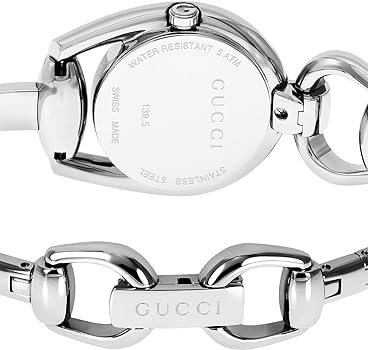 Gucci Horsebit Quartz Red Dial Silver Steel Strap Watch For Women - YA139502 Buy Now By Gucci