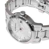 Burberry The City White Dial Silver Steel Strap Watch for Women - BU9100 Buy Now By Burberry