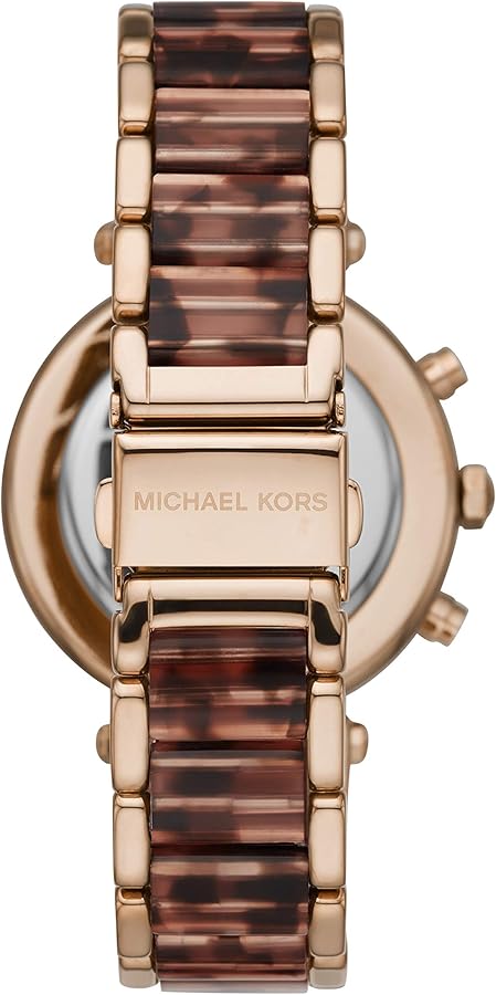 Michael Kors Parker Chronograph Rose Gold Dial Two Tone Steel Strap Watch For Women - MK6832 Buy Now By Michael Kors
