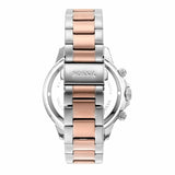 Fossil Perfect Boyfriend Mother of Pearl Dial Two Tone Steel Strap Watch for Women - ES4135 Buy Now By Fossil