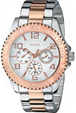 Guess BFF Multifunction Silver Dial Two Tone Steel Strap Watch for Women - W0231L5 Buy Now By Guess