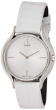 Calvin Klein Skirt White Dial White Leather Strap Watch for Women - K2U231K6 Buy Now By Calvin Klein