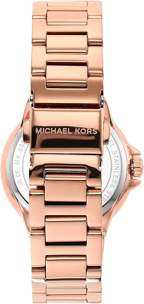 Michael Kors Camille Chronograph Grey Dial Rose Gold Steel Strap Watch For Women - MK6983 Buy Now By Michael Kors