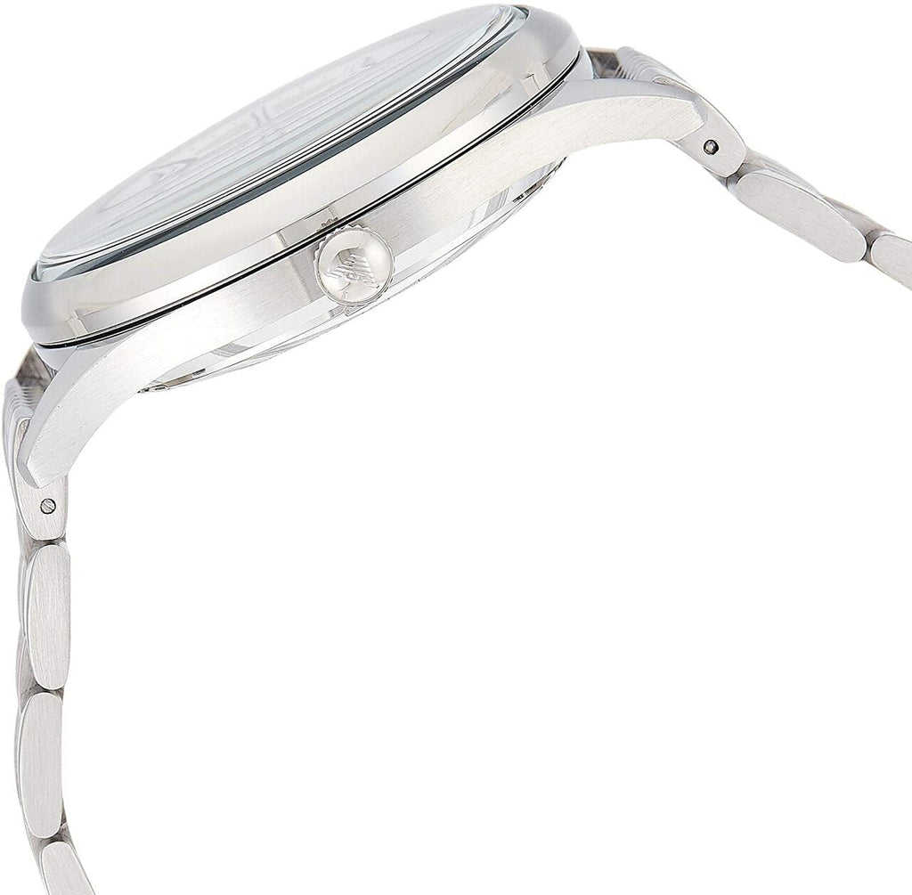 Emporio Armani Meccanico Skeleton Silver Dial Silver Steel Strap Watch For Men - AR1945 Buy Now By Emporio Armani