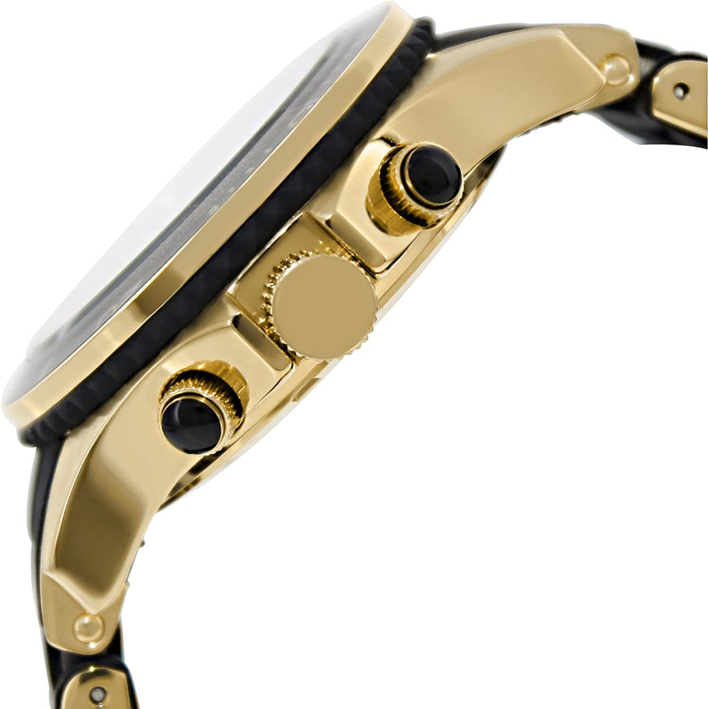 Marc Jacobs Rock Chronograph Black Dial Black Silicone Strap Watch for Women - MBM2598 Buy Now By Marc Jacobs