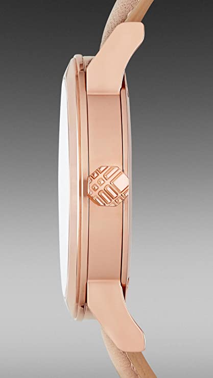Burberry The City Diamonds Beige Dial Beige Leather Strap Watch for Women - BU9131 Buy Now By Burberry
