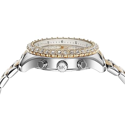 Michael Kors Berkley Chronograph Silver Dial Two Tone Steel Strap Watch For Women - MK7415 Buy Now By Michael Kors