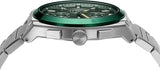 Fossil Everett Chronograph Green Dial Silver Steel Strap Watch for Men - FS5964 Buy Now By Fossil