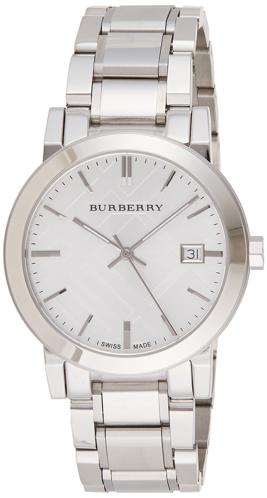 Burberry The City Silver Dial Silver Steel Strap Watch for Women - BU9000 Buy Now By Burberry