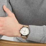 Tommy Hilfiger Kane White Dial Beige Leather Strap Watch for Men - 1710399 Buy Now By Tommy Hilfiger